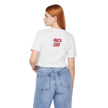 Fuck Off Cat - Unisex Jersey Short Sleeve Tee