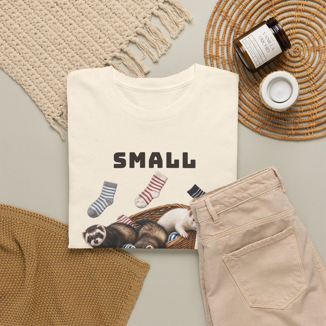 Small but Chaotic Plus Size Tee