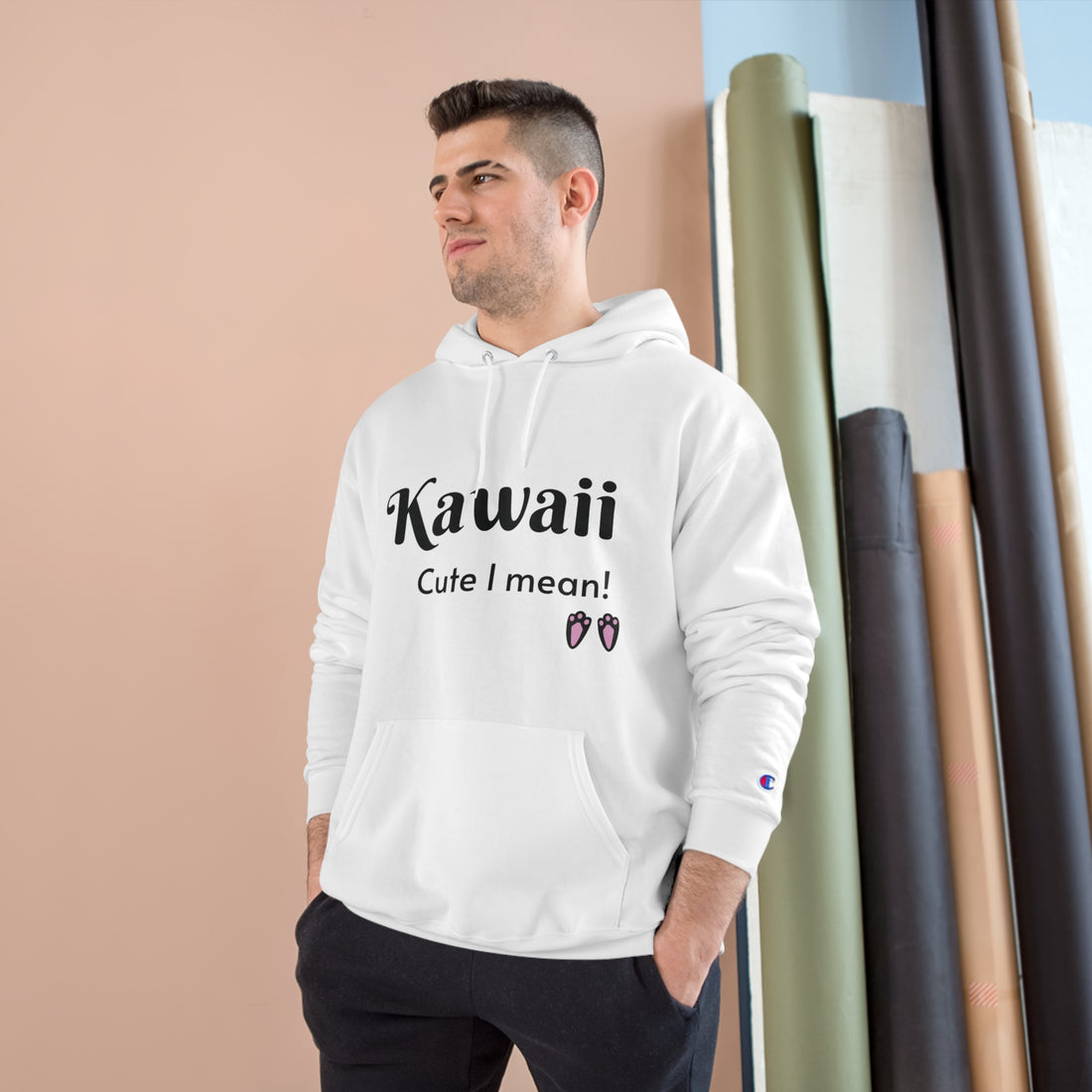 Just A Girl Who Loves Anime & KPOP - Champion Hoodie - Kawaii