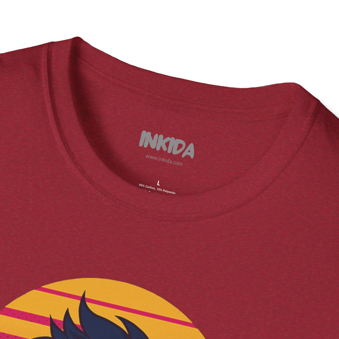 Colored Good Vibes T-Shirt by Inkida, t-shirt image 35