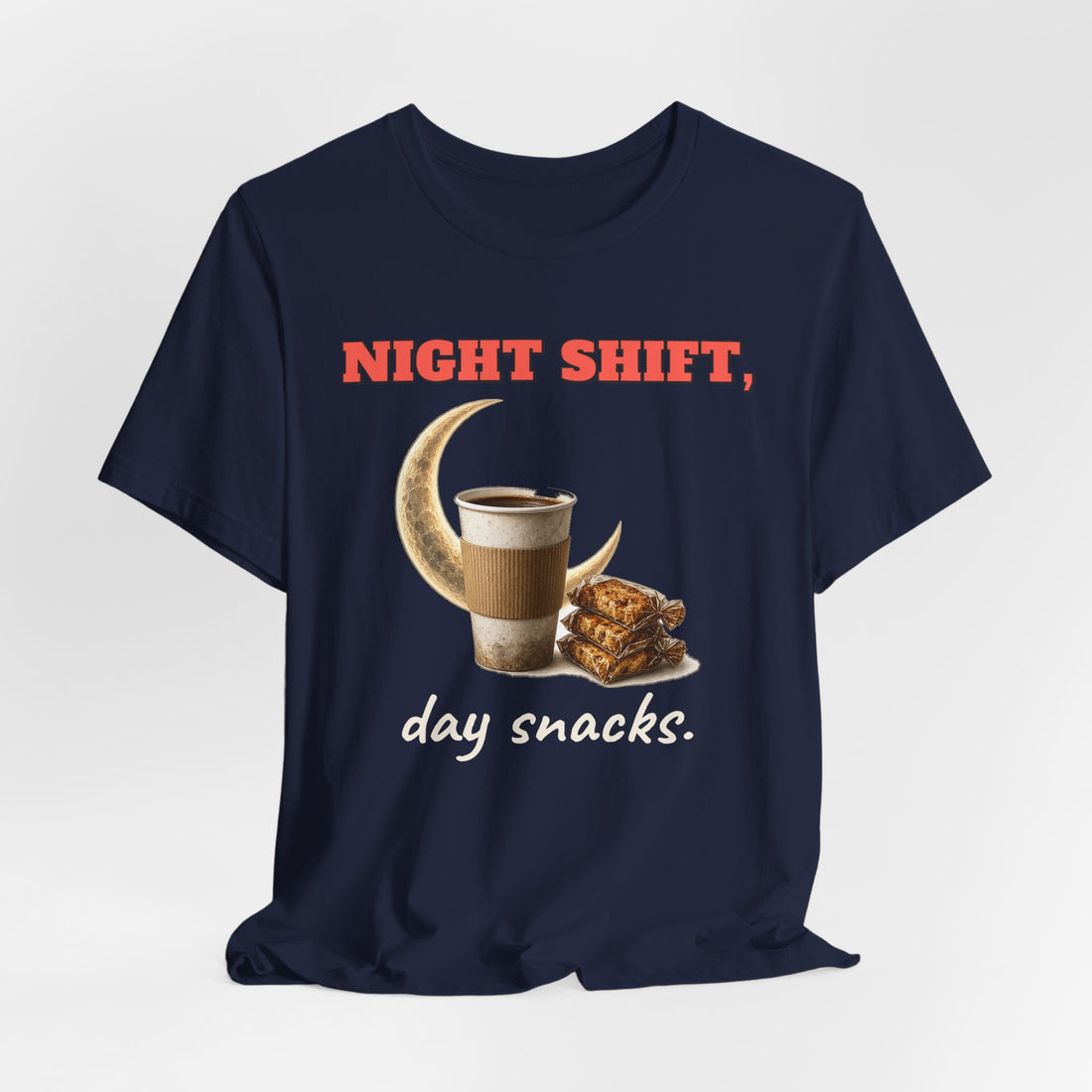 Night Shift, Day Snacks Tee