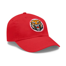 Tiger - Dad Hat with Leather Patch (Round)