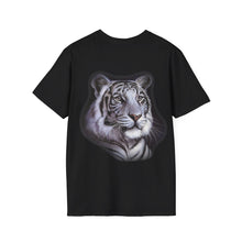 Hello Summer & Tiger in Back Unisex Softstyle T-Shirt