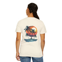 Hello Summer Sunset - Unisex Garment-Dyed T-shirt