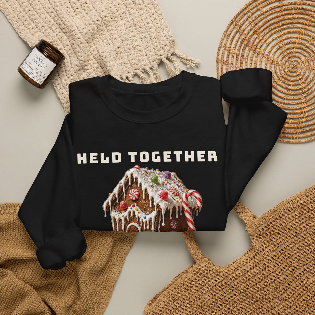 Held Together With Frosting Sweatshirt