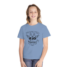 Promoted To Big Sister Youth Midweight Tee