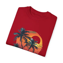 Summer Time - Sunshine Unisex Garment-Dyed T-shirt Love My Cat