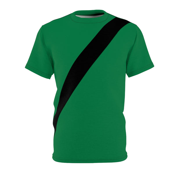 I Wear My Seat Belt Unisex Green Tee