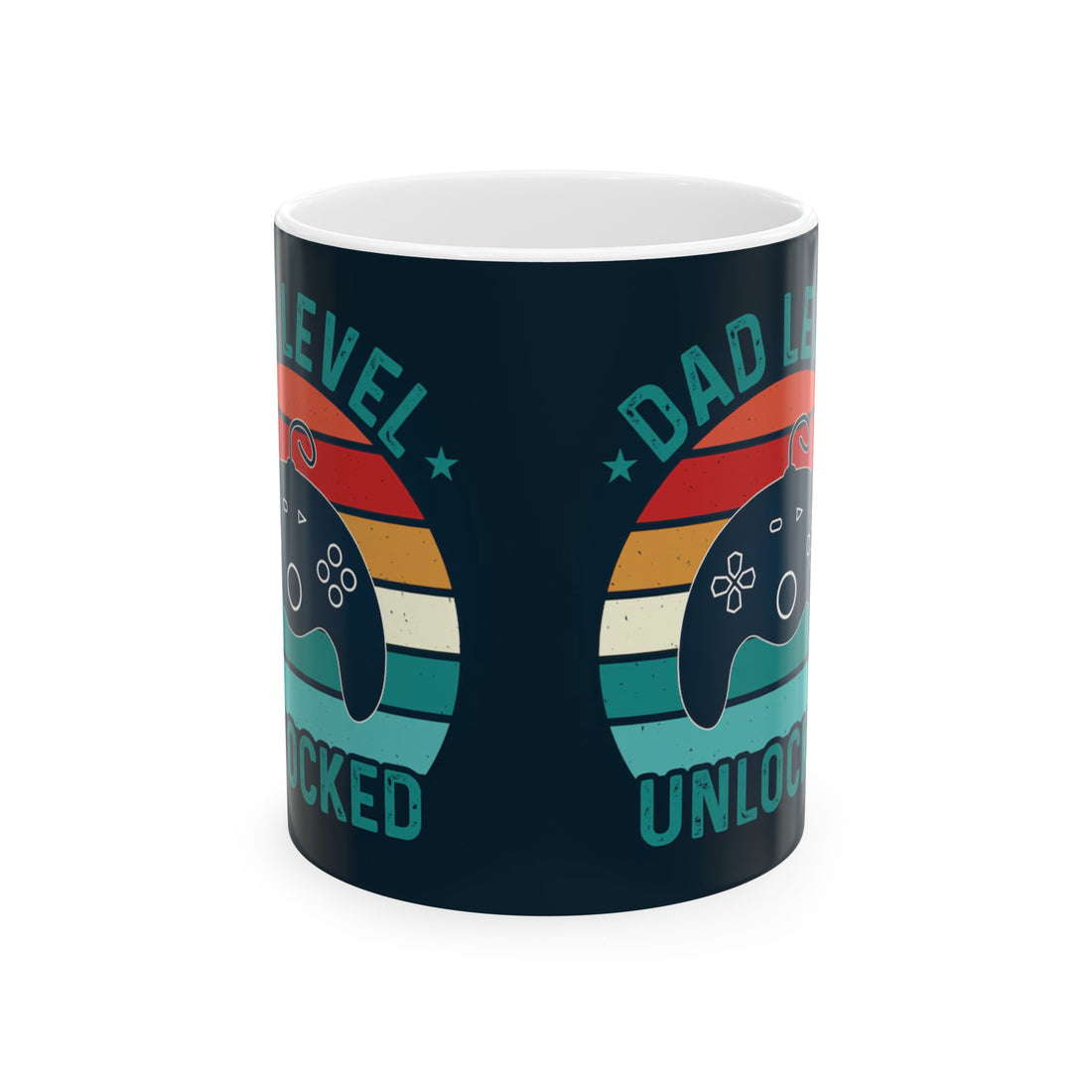 Dad Level Unlocked Ceramic Mug