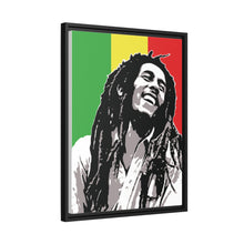 Portrait Bob Marley The Legend Matte Canvas W Black Frame