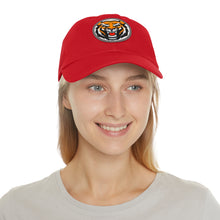 Tiger - Dad Hat with Leather Patch (Round)