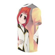 Red Heart Anime Character Unisex Printed Tee
