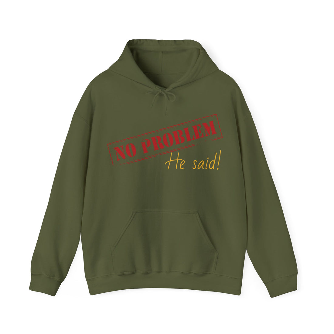 No Problem He Said Women's Heavy Blend™ Hooded Sweatshirt