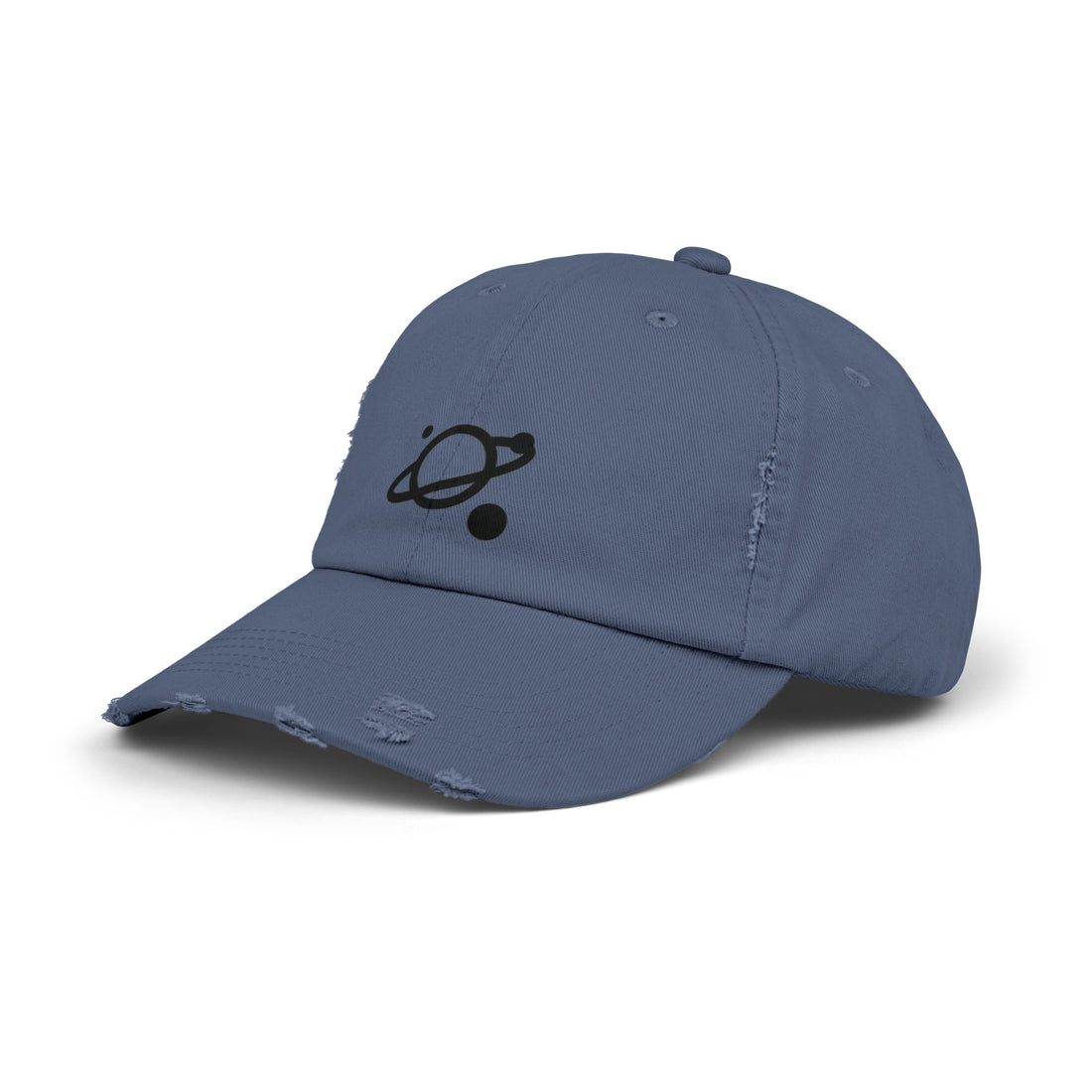 Unisex Distressed Saturn Cap