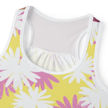 Women's Colored Flowers Trending Tank Top