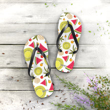 Summer Fruits Flip Flops