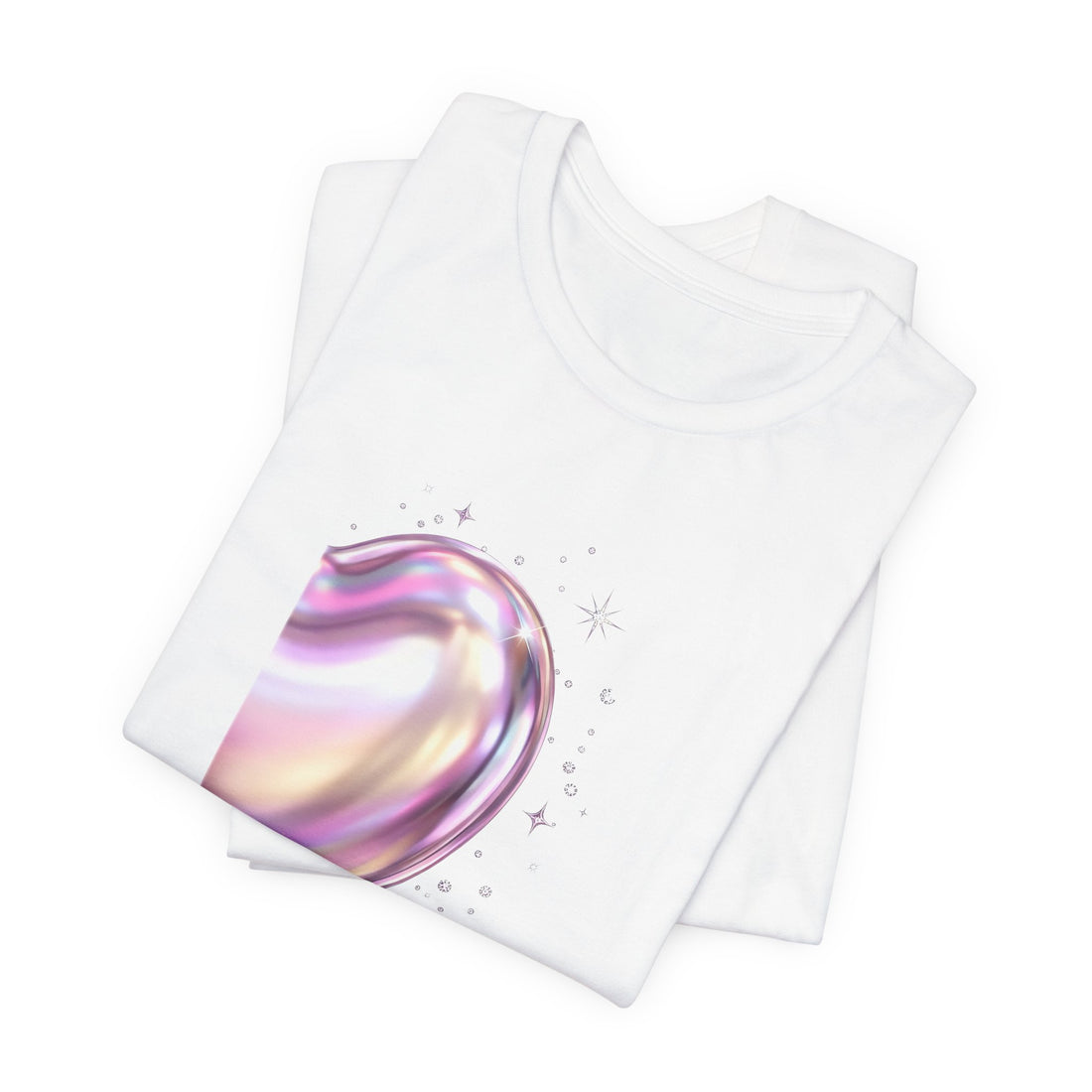 Split Heart matching couples t-shirt right half by Inkida, view 6