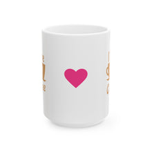 I love Coffee Heart - Ceramic Mug For Coffee Lovers