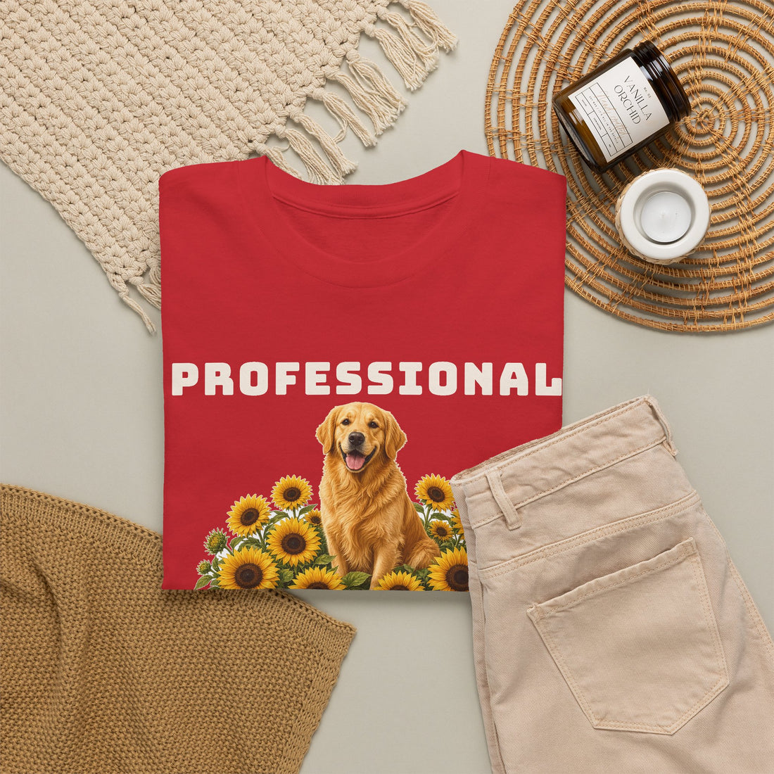 Professional Sunshine Dog Plus Size Tee