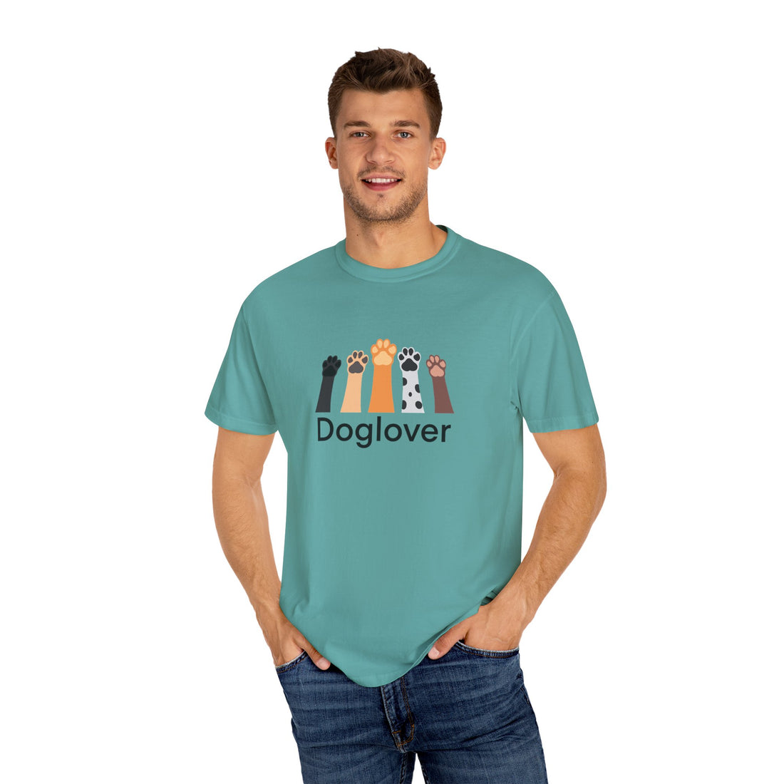 Dog Lover Unisex Garment-Dyed T-Shirt