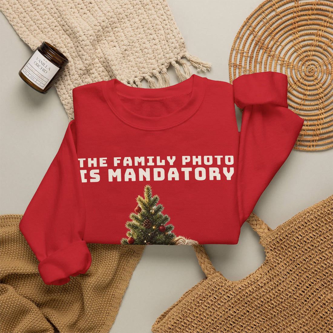 The Family Photo Is Mandatory: The Hiding One Sweatshirt