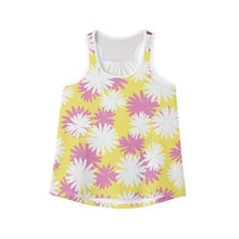 Women's Colored Flowers Trending Tank Top