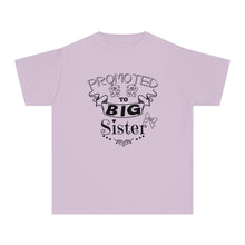 Promoted To Big Sister Youth Midweight Tee