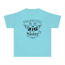 Promoted To Big Sister Youth Midweight Tee