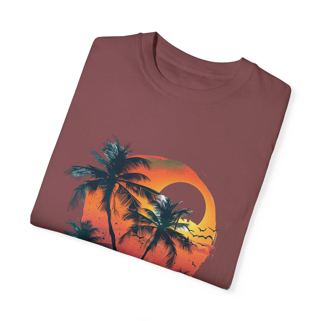 Summer Time - Sunshine Unisex Garment-Dyed T-shirt Love My Cat