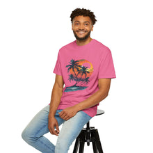 Summer Time - Sunshine Unisex Garment-Dyed T-shirt Love My Cat