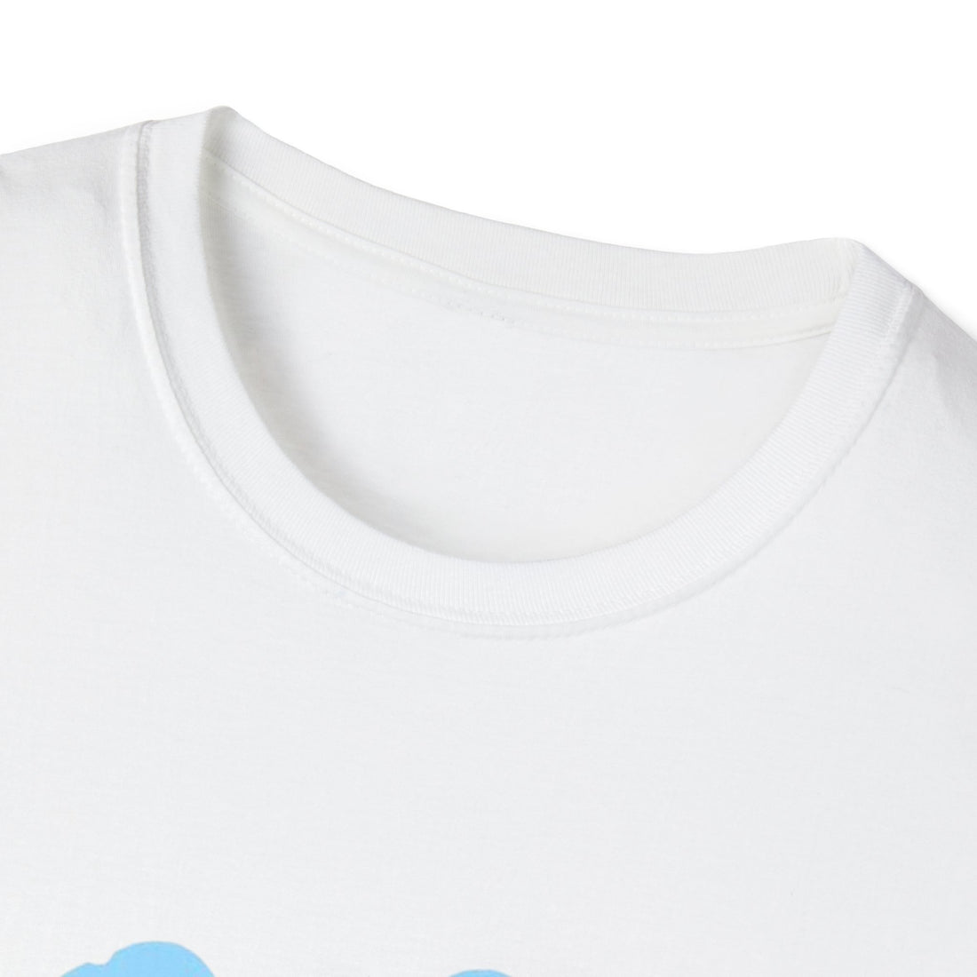 Hello Summer & Tiger in Back Unisex Softstyle T-Shirt