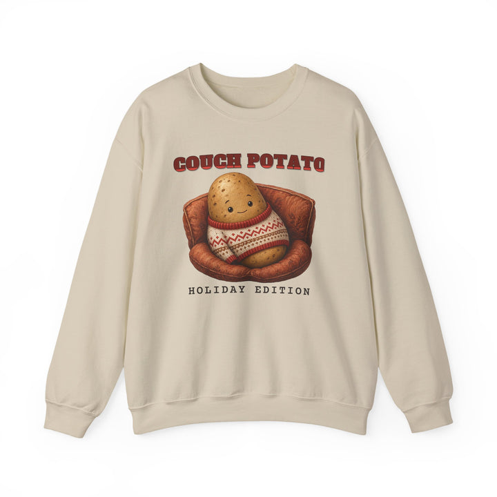 Couch Potato Holiday Edition Funny Sweatshirt