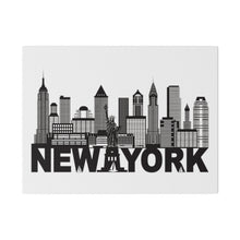 New York City Matte Canvas, Stretched, 0.75