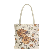 Vintage Girls Collecting Flowers Trending Tote Bag