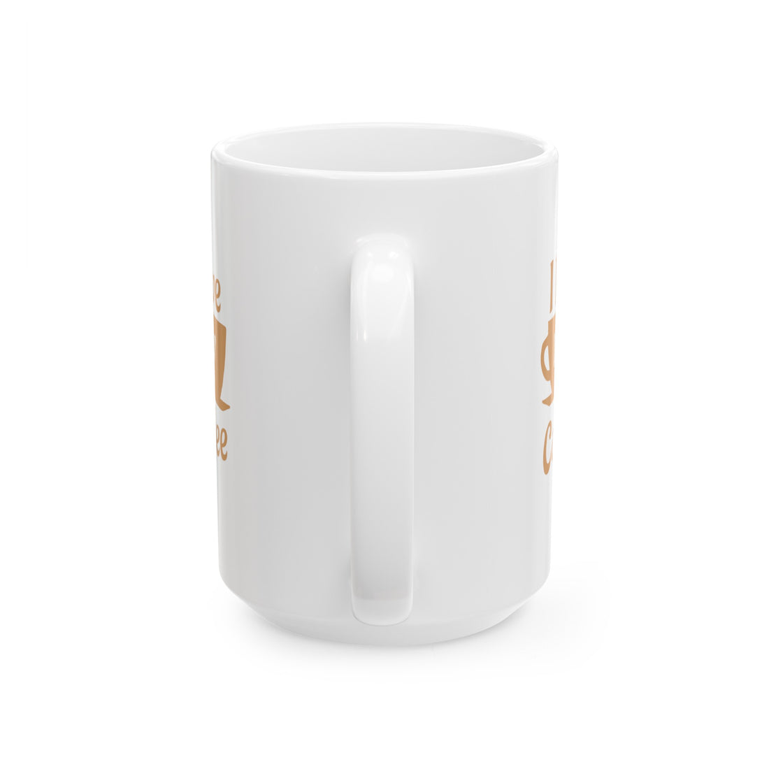 I Love Coffee Heart Ceramic Mug