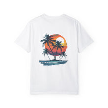 Hello Summer Sunset - Unisex Garment-Dyed T-shirt