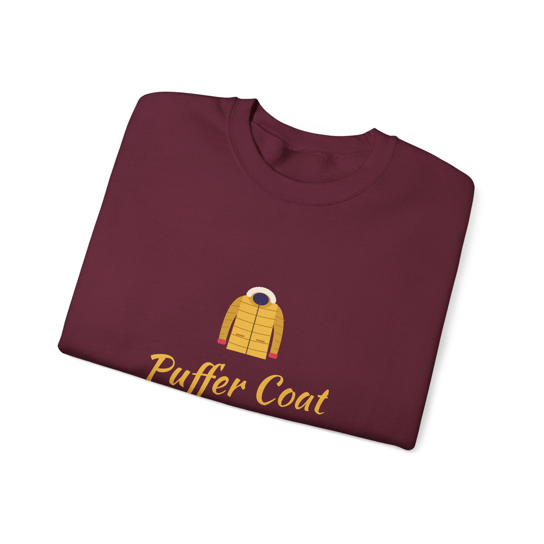 Puffer Coat Person Now Sweatshirt