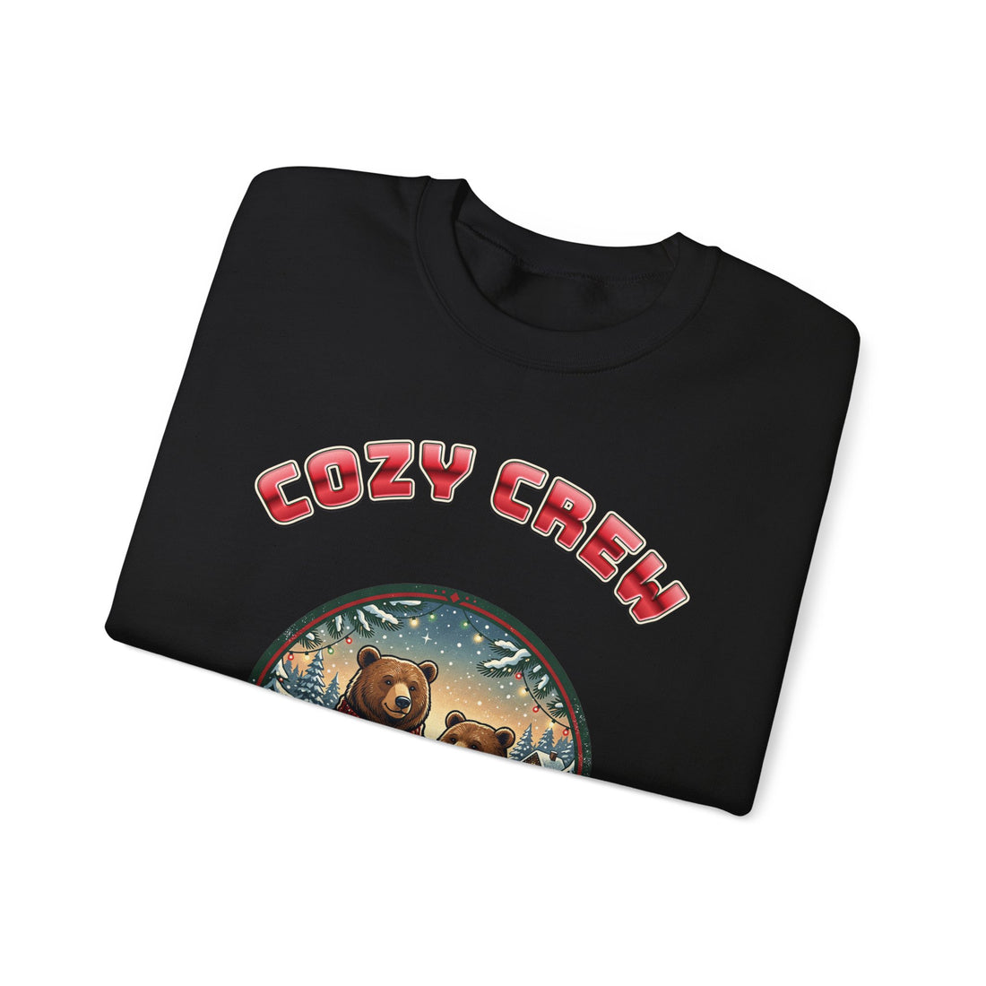 Head Elf in Charge 2026 family Christmas sweatshirt, dark color by Inkida, view 6