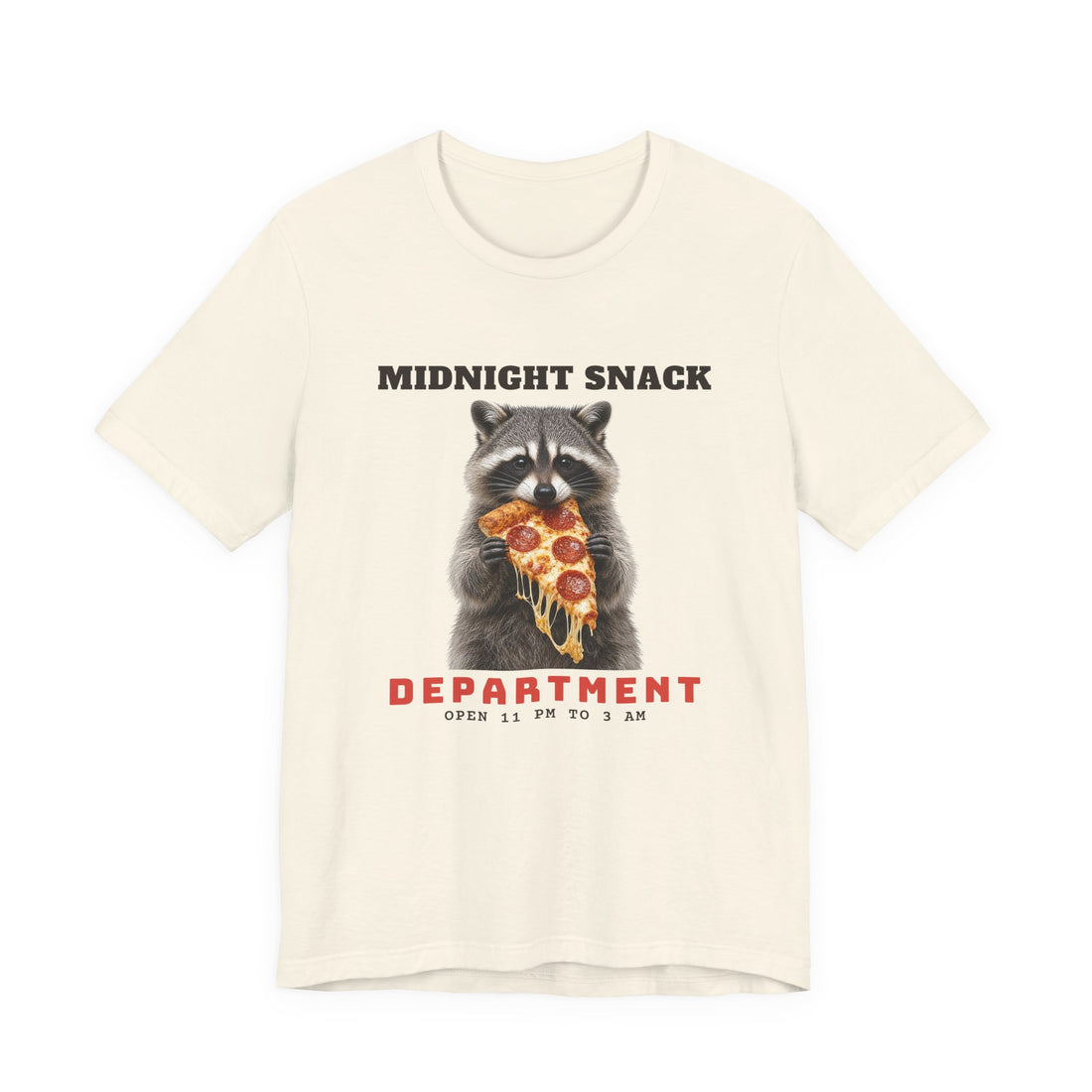 Midnight Snack Department funny t-shirt, view 3