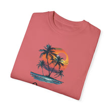 Hello Summer Sunset - Unisex Garment-Dyed T-shirt
