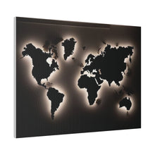Motherboard map, World Map Matte Canvas, Stretched, 0.75