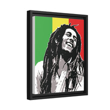 Portrait Bob Marley The Legend Matte Canvas W Black Frame