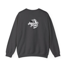 Just A Girl Who Love Wolves Unisex Heavy Blend™ Crewneck Sweatshirt