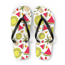 Summer Fruits Flip Flops