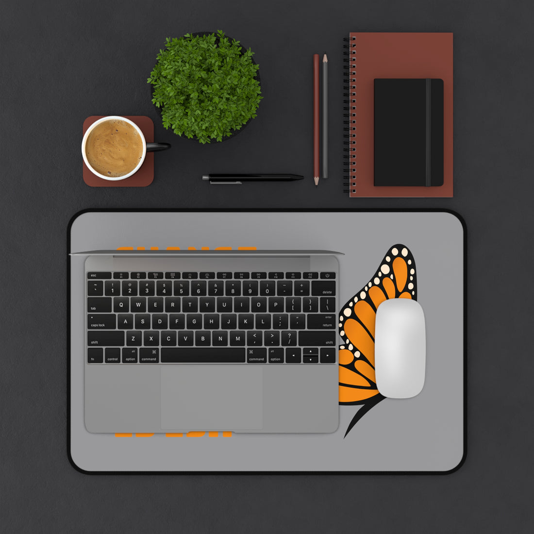 Change Your Self, Don't Accept it - Desk Mat, Mouse Pad