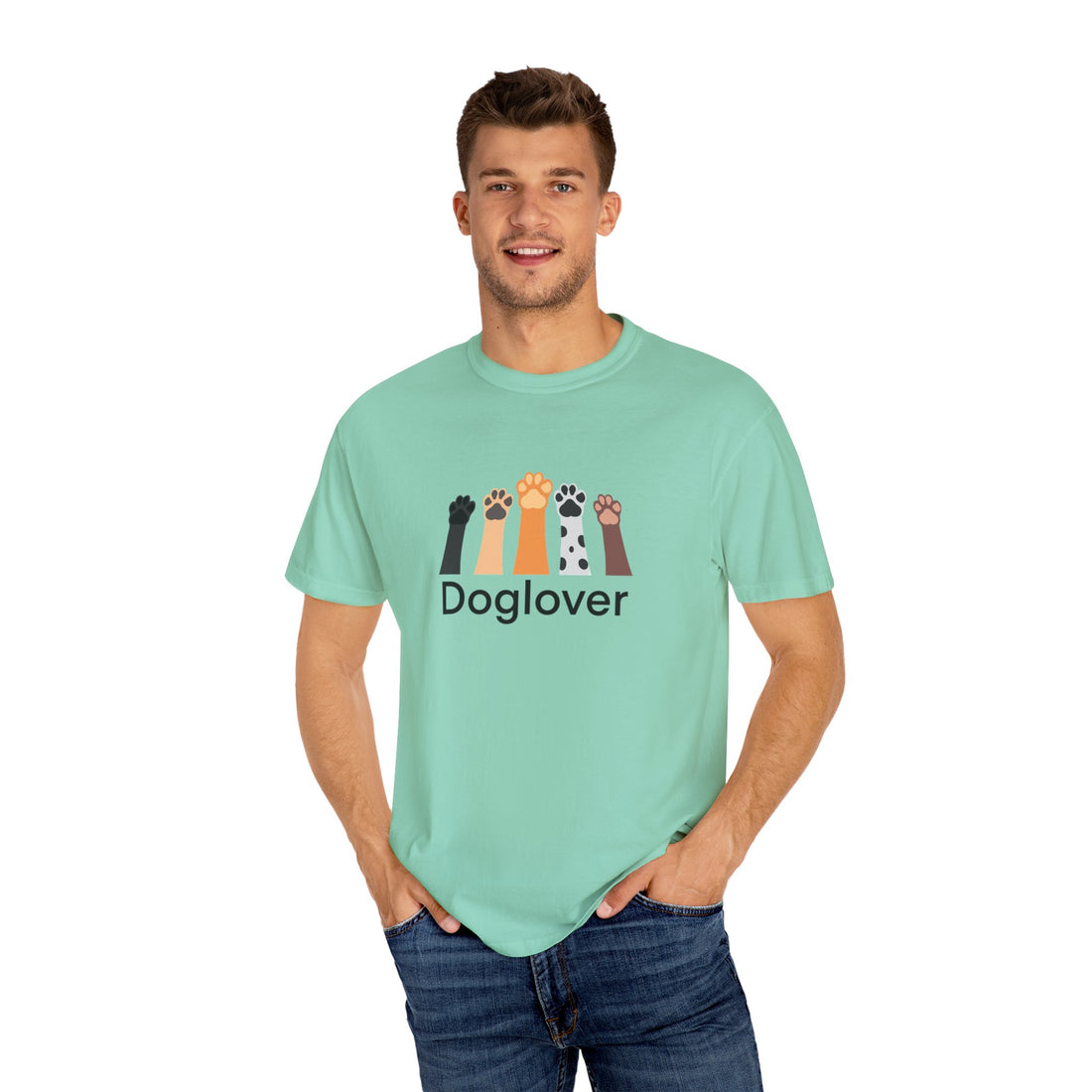 Dog Lover Unisex Garment-Dyed T-Shirt