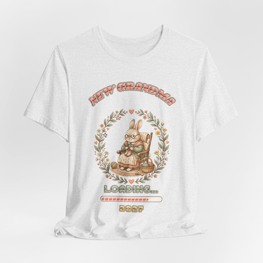 New Grandma Loading 2027 pregnancy announcement t-shirt by Inkida, view 10