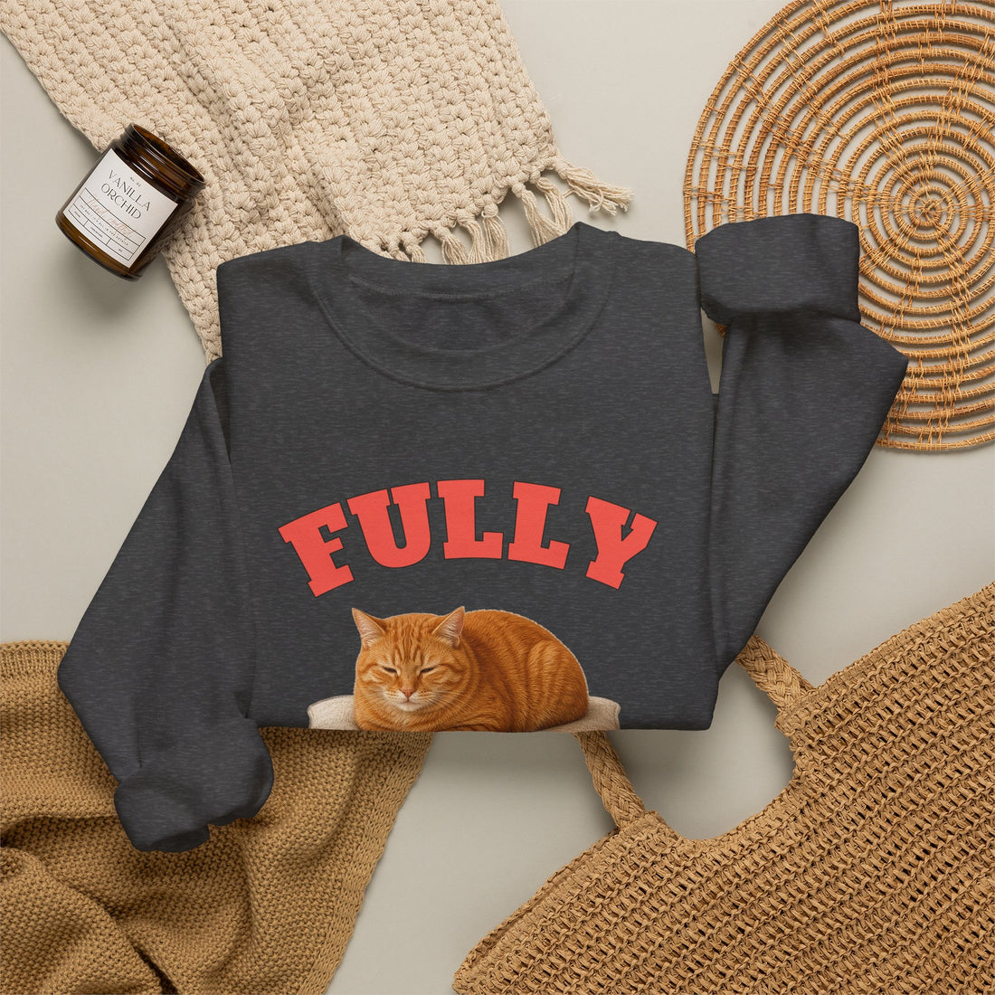 Fully Loafed Cozy Cat Sweatshirt