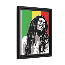 Portrait Bob Marley The Legend Matte Canvas W Black Frame