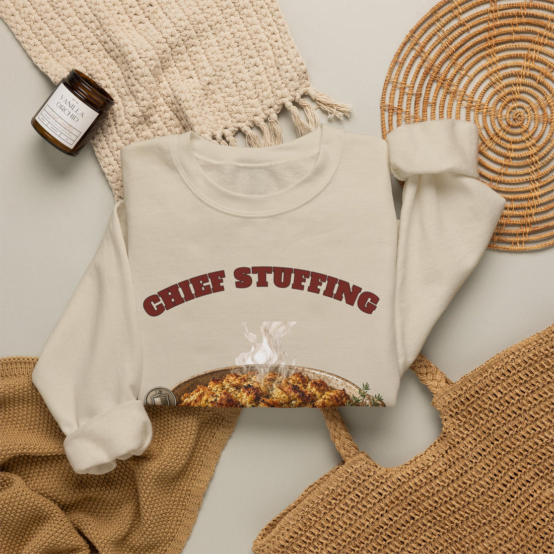 Chief Stuffing Officer Funny Thanksgiving Sweatshirt